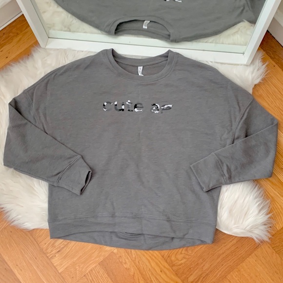 “cute AF” Fabletics Pullover - Picture 2 of 5